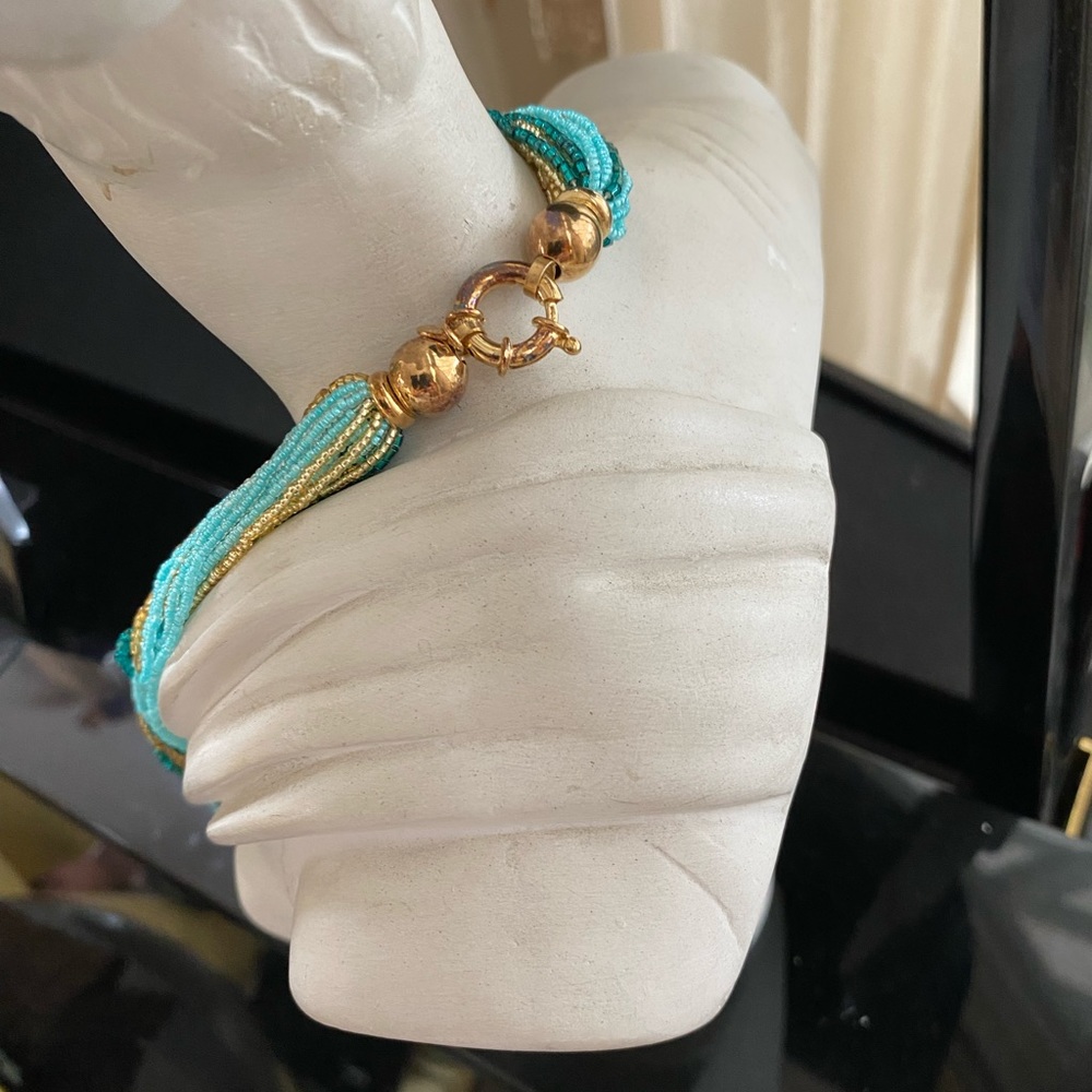 Ross+Simons necklace with 18KT gold sterling - Picture 2 of 5